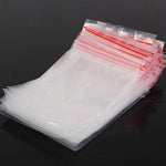 100 Pieces Home Shop Accessories Resealable Thick Seal Reclosable Ziplock Bag