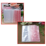 100 Pieces Home Shop Accessories Resealable Thick Seal Reclosable Ziplock Bag