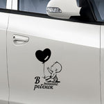 15x9.6cm Cute Balloon Baby In Car Styling Vinyl Decal Window Sticker Accessories