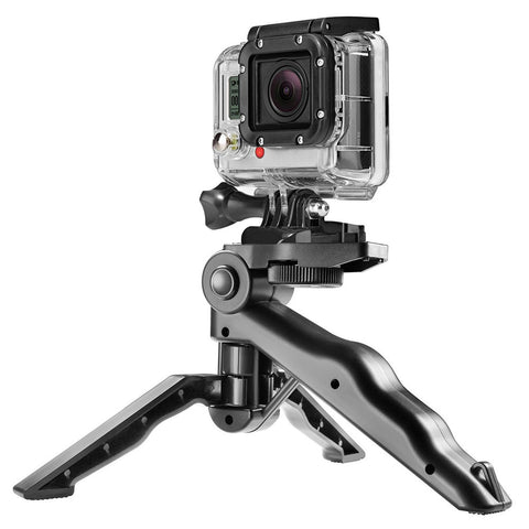 Portable Desktop Handle Stabilizer Folding Tripod Stand for Mobilephone Camera - ENSEIGNE DENIS