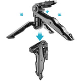 Portable Desktop Handle Stabilizer Folding Tripod Stand for Mobilephone Camera - ENSEIGNE DENIS
