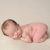Newborn Infant Baby Knit Photography Rompers Clothes Photo Studio Costume Props