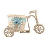 Tricycle Bike Flower Basket Plant Stand Holder Wedding Party Home Tabletop Decor