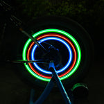 1Pc Outdoor Cycling Bicycle Bike Electric Light Wheel Spokes Tire Tyre LED Lamp