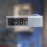 LCD Digital Temperature Meter Indoor Outdoor Suction Cup Car Auto Thermometer