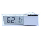 LCD Digital Temperature Meter Indoor Outdoor Suction Cup Car Auto Thermometer
