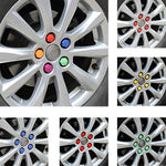 20 Pcs 19mm Silicone Car Wheel Nut Screw Cover Car Rims Exterior Bolt Caps