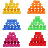 20 Pcs 19mm Silicone Car Wheel Nut Screw Cover Car Rims Exterior Bolt Caps