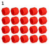 20 Pcs 19mm Silicone Car Wheel Nut Screw Cover Car Rims Exterior Bolt Caps