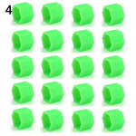 20 Pcs 19mm Silicone Car Wheel Nut Screw Cover Car Rims Exterior Bolt Caps
