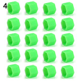 20 Pcs 19mm Silicone Car Wheel Nut Screw Cover Car Rims Exterior Bolt Caps