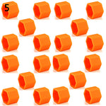 20 Pcs 19mm Silicone Car Wheel Nut Screw Cover Car Rims Exterior Bolt Caps
