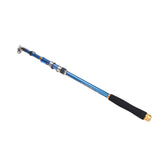 2.1m Telescopic Portable Carbon Fiber Durable Outdoor Boat Sea Fishing Rod