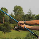 2.1m Telescopic Portable Carbon Fiber Durable Outdoor Boat Sea Fishing Rod