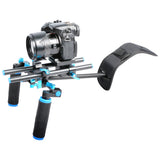 Camera Stabilizer Dual Handle Shoulder Mount Support Kit for DSLR Video Camera - ENSEIGNE DENIS