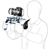 Camera Stabilizer Dual Handle Shoulder Mount Support Kit for DSLR Video Camera - ENSEIGNE DENIS