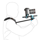 Camera Stabilizer Dual Handle Shoulder Mount Support Kit for DSLR Video Camera - ENSEIGNE DENIS