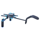 Camera Stabilizer Dual Handle Shoulder Mount Support Kit for DSLR Video Camera - ENSEIGNE DENIS
