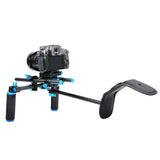 Camera Stabilizer Dual Handle Shoulder Mount Support Kit for DSLR Video Camera - ENSEIGNE DENIS