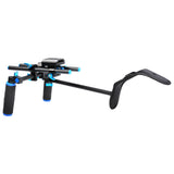 Camera Stabilizer Dual Handle Shoulder Mount Support Kit for DSLR Video Camera - ENSEIGNE DENIS