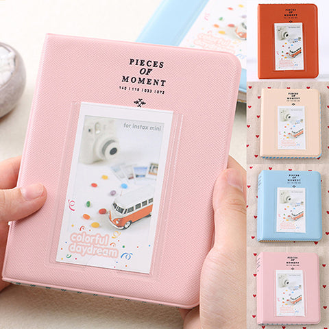 64 Pockets Mini Family Photo Album Gallery for Polaroid Instant Camera Photos