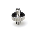 1/4 Male to 1/4 Male Threaded Camera Screw Adapter for Tripod Mount Holder