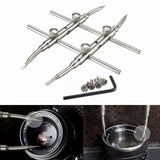 Pro Durable Stainless Steel DSLR Camera Lens Repair Kit Spanner Wrench Open Tool