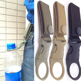 Outdoor Military Nylon Key Hook Hanging Belt Clip Kits Webbing Molle Buckle