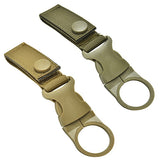 Outdoor Military Nylon Key Hook Hanging Belt Clip Kits Webbing Molle Buckle