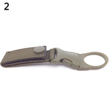 Outdoor Military Nylon Key Hook Hanging Belt Clip Kits Webbing Molle Buckle