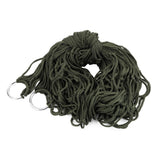 Nylon Hammock Garden Yard Hanging Mesh Net Sleeping Bed for Outdoor Camping