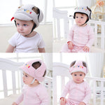 Baby Boys Girls Protective Helmet Anti-collision Safety Hat Walking Kids Cap