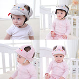 Baby Boys Girls Protective Helmet Anti-collision Safety Hat Walking Kids Cap