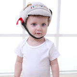 Baby Boys Girls Protective Helmet Anti-collision Safety Hat Walking Kids Cap