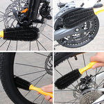 6Pcs Hose Pipe Crankset Tire Cleaning Brush Set for Road Bicycle/MTB/ATV/BMX