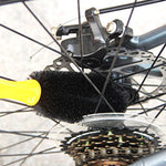6Pcs Hose Pipe Crankset Tire Cleaning Brush Set for Road Bicycle/MTB/ATV/BMX