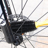 6Pcs Hose Pipe Crankset Tire Cleaning Brush Set for Road Bicycle/MTB/ATV/BMX
