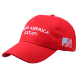 Make America Great Again Flag Embroidery Baseball Cap President Election Sun Hat