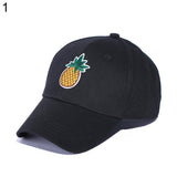 Cactus Pineapple Embroidery Dad Hat Unconstructed Fashion Unisex Baseball Cap - ENSEIGNE DENIS