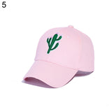 Cactus Pineapple Embroidery Dad Hat Unconstructed Fashion Unisex Baseball Cap - ENSEIGNE DENIS