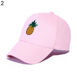 Cactus Pineapple Embroidery Dad Hat Unconstructed Fashion Unisex Baseball Cap - ENSEIGNE DENIS
