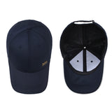 Men Chic Solid Color Baseball Cap Hip-Hop Adjustable B-boy Snapback Outdoor Hat