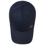 Men Chic Solid Color Baseball Cap Hip-Hop Adjustable B-boy Snapback Outdoor Hat