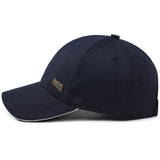 Men Chic Solid Color Baseball Cap Hip-Hop Adjustable B-boy Snapback Outdoor Hat