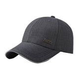 Men Chic Solid Color Baseball Cap Hip-Hop Adjustable B-boy Snapback Outdoor Hat