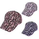 Outdoor Men Women Fashion Leopard Print Baseball Cap Snapback Adjustable Sun Hat