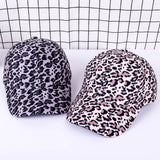 Outdoor Men Women Fashion Leopard Print Baseball Cap Snapback Adjustable Sun Hat