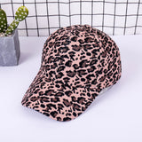 Outdoor Men Women Fashion Leopard Print Baseball Cap Snapback Adjustable Sun Hat