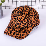 Outdoor Men Women Fashion Leopard Print Baseball Cap Snapback Adjustable Sun Hat