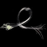 30pcs Fishhooks Night Light Hooks Outdoor Sports Luminous Fishing Tackle Fishhook